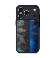 iPhone 17 Pro Wood Phone Case - Chicago Skyline (Terrain)