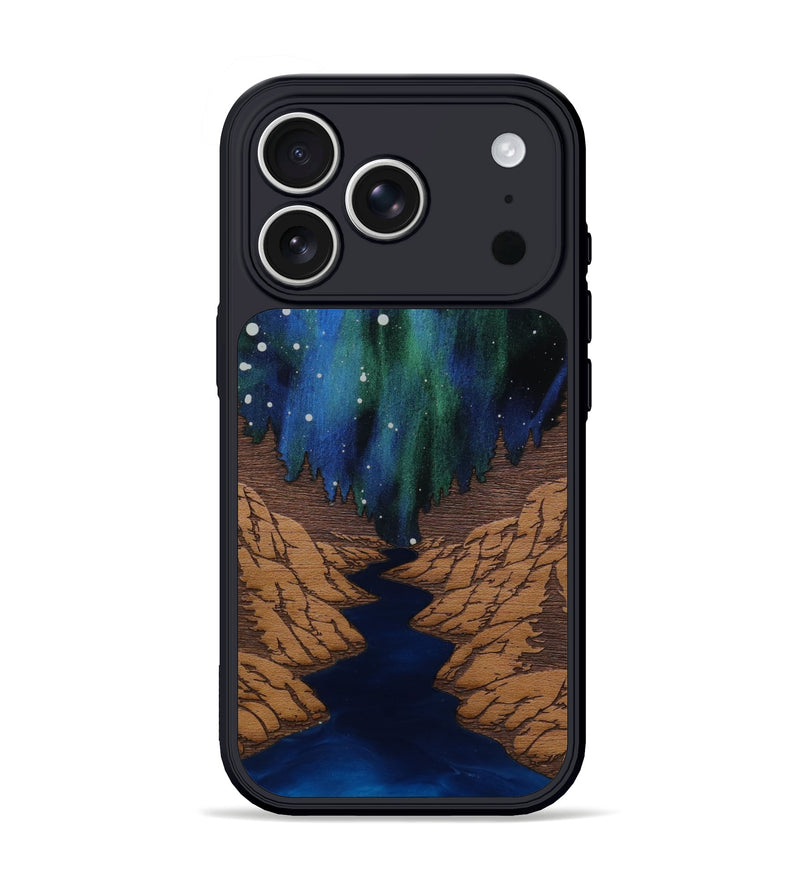 iPhone 17 Pro Wood Phone Case - Flow (Terrain)