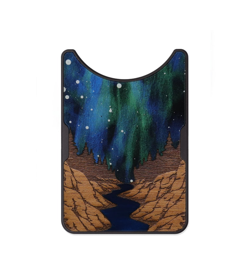 Alloy Wood Wallet - Flow (Terrain)