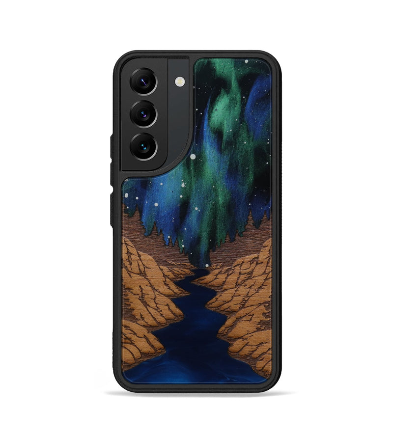 Galaxy S22 Wood Phone Case - Flow (Terrain)