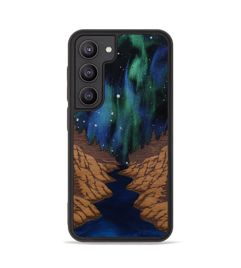 Galaxy S23 Wood Phone Case - Flow (Terrain)