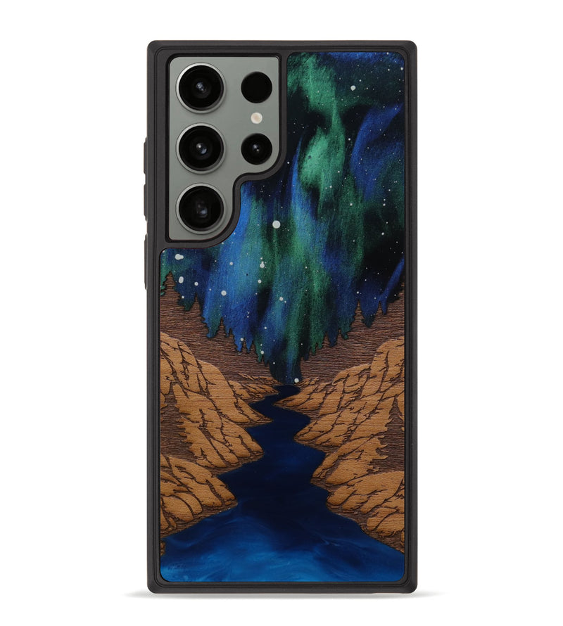 Galaxy S23 Ultra Wood Phone Case - Flow (Terrain)