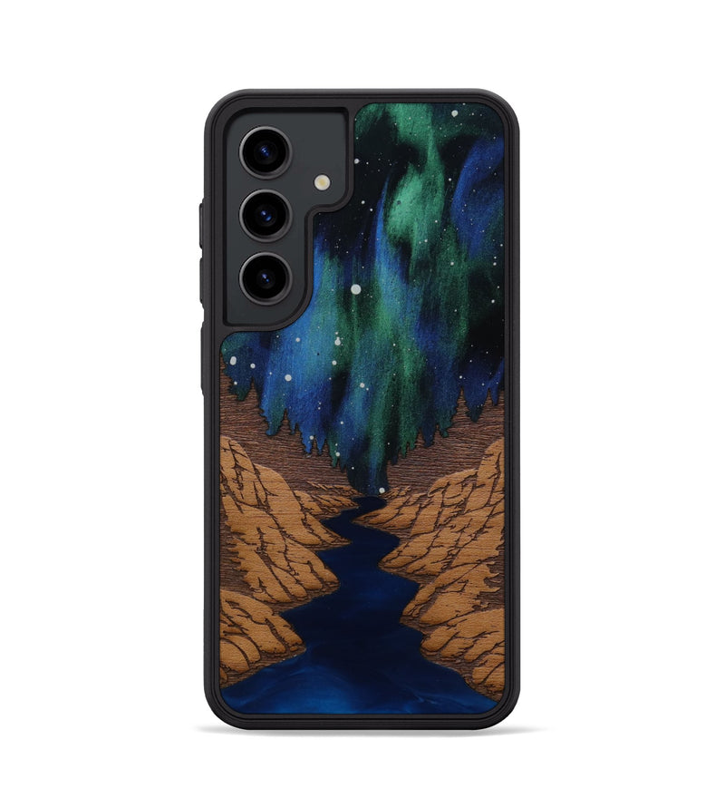 Galaxy S24 Wood Phone Case - Flow (Terrain)