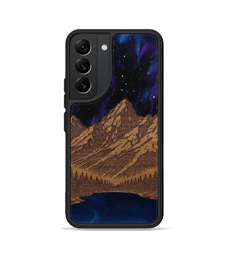 Galaxy S22 Wood Phone Case - Tetons Jenny Lake (Terrain)