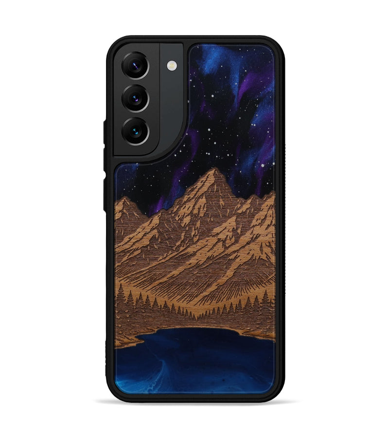 Galaxy S22 Plus Wood Phone Case - Tetons Jenny Lake (Terrain)