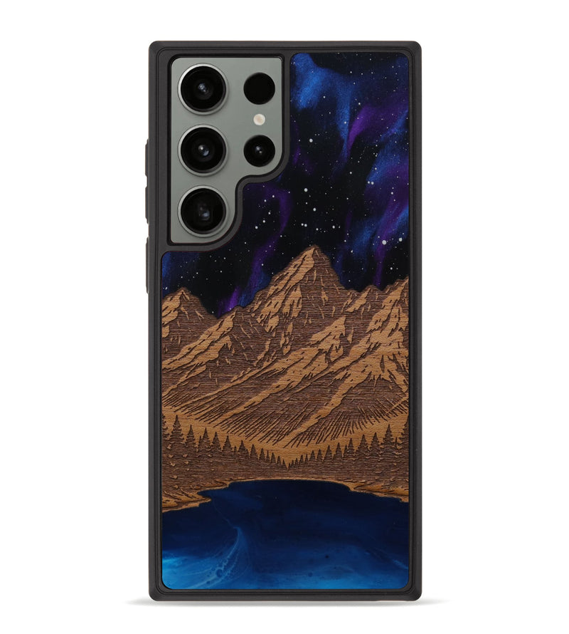 Galaxy S23 Ultra Wood Phone Case - Tetons Jenny Lake (Terrain)