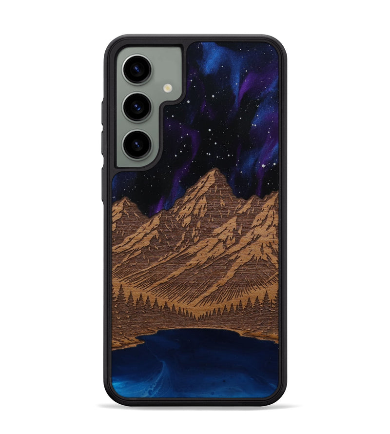 Galaxy S24 Plus Wood Phone Case - Tetons Jenny Lake (Terrain)