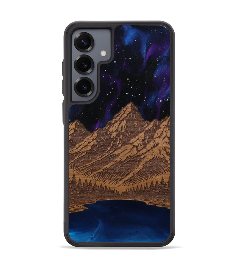 Galaxy S25 Plus Wood Phone Case - Tetons Jenny Lake (Terrain)
