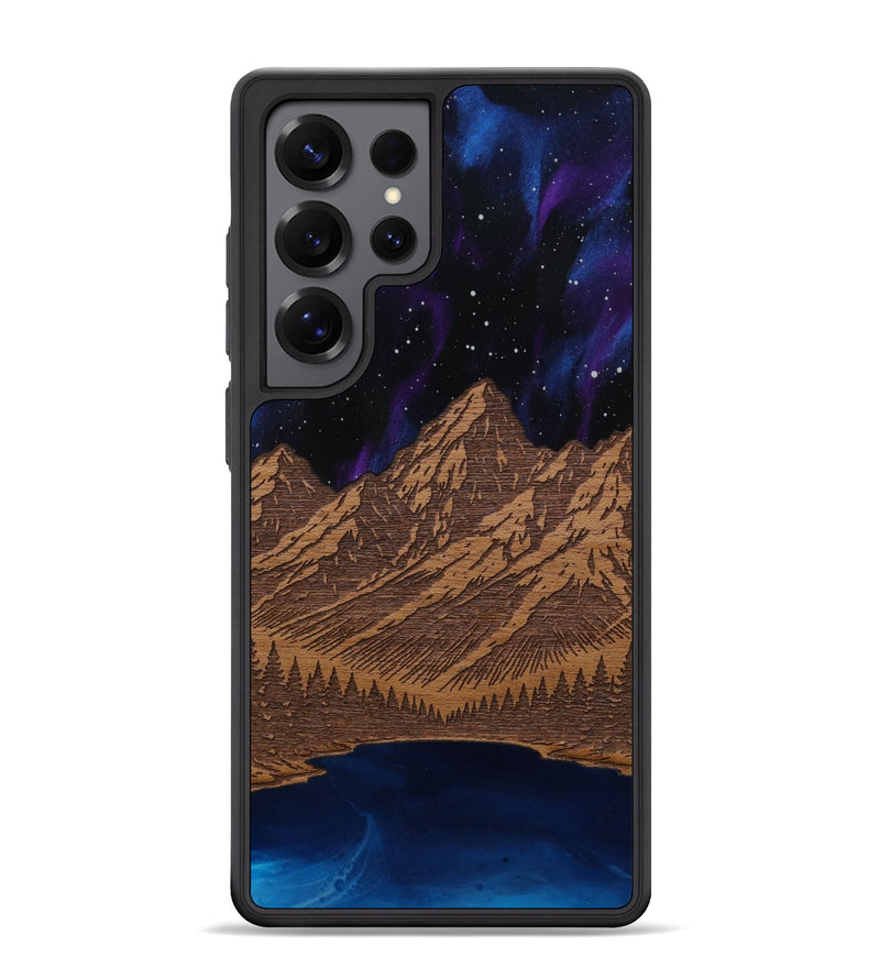 Galaxy S25 Ultra Wood Phone Case - Tetons Jenny Lake (Terrain)