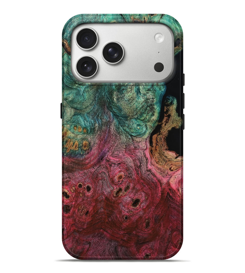 iPhone 17 Pro Max Wood Live Edge Phone Case - Jorja (Double Dyed, 804857)