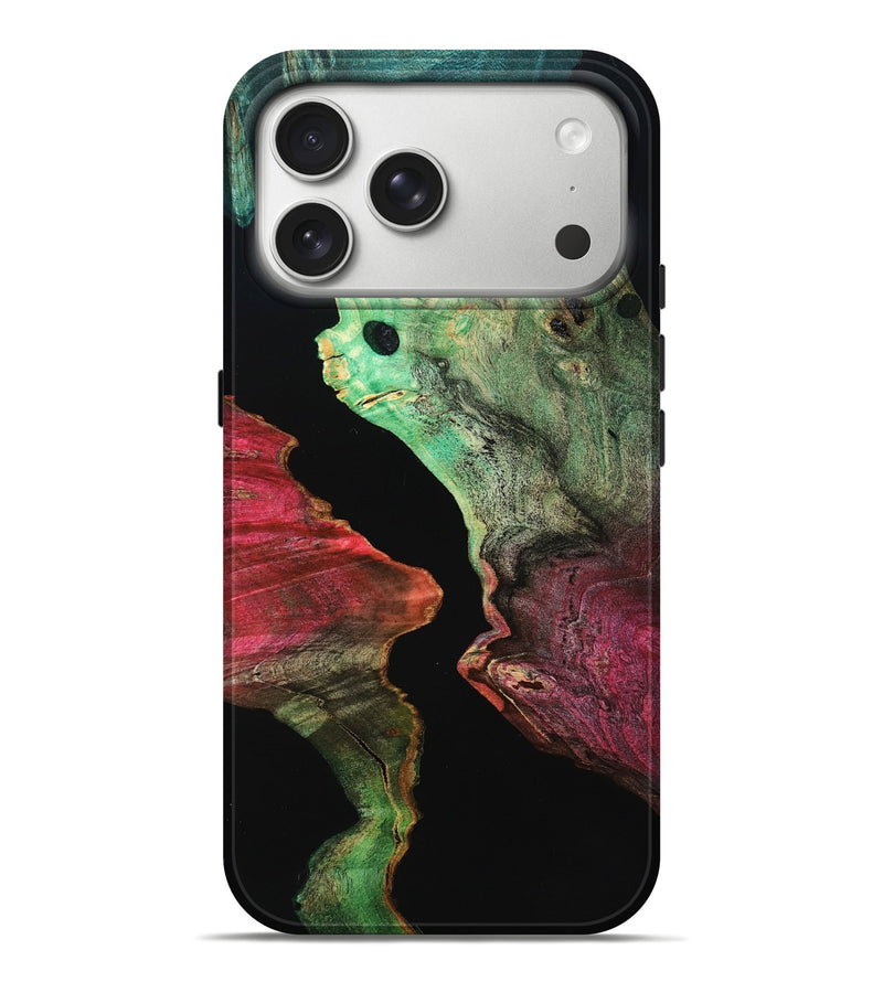 iPhone 17 Pro Max Wood Live Edge Phone Case - Keira (Wood Burl, 804859)