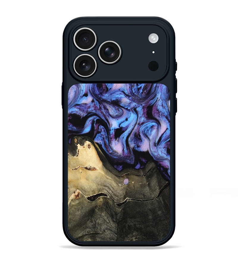 iPhone 17 Pro Max Wood Phone Case - Kristen (Purple, 804898)