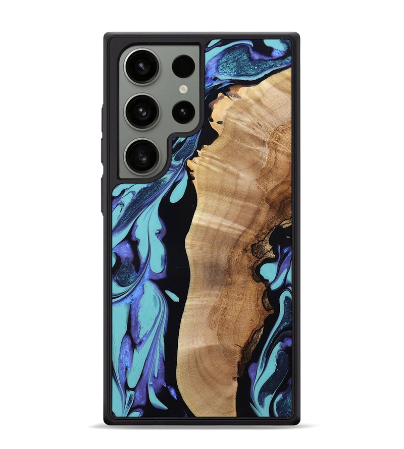 Galaxy S24 Ultra Wood Phone Case - Margot (Purple, 804899)
