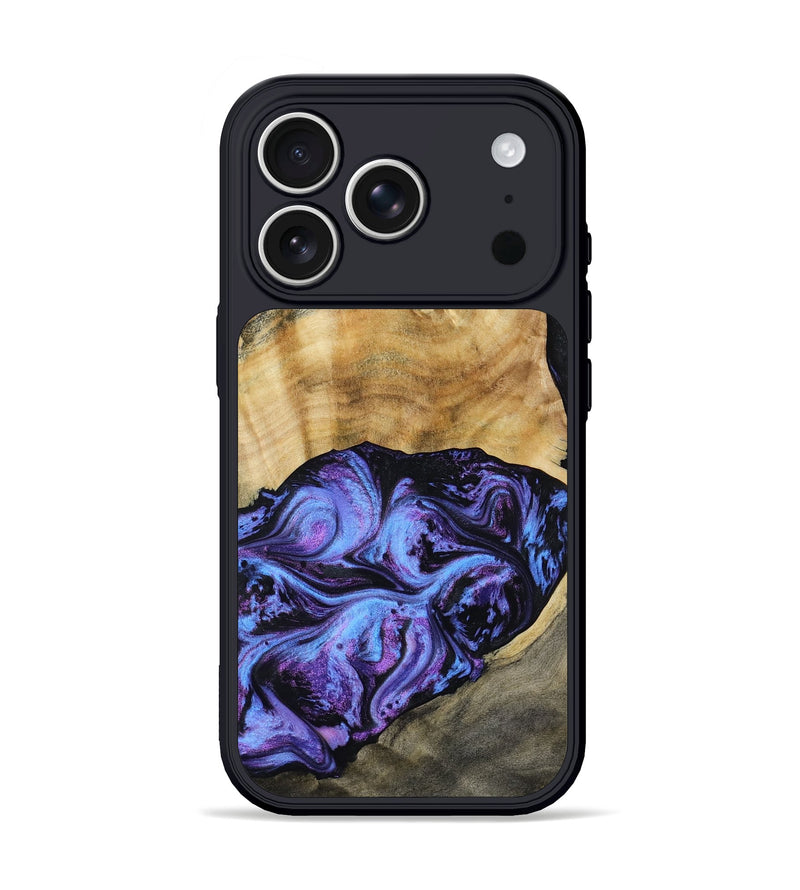 iPhone 17 Pro Wood Phone Case - Kelly (Purple, 804903)