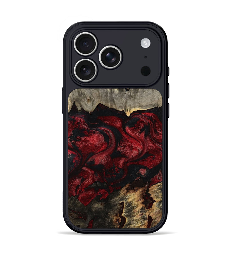 iPhone 17 Pro Wood Phone Case - Sudie (Red, 804905)