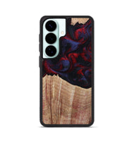 Galaxy S26 Wood Phone Case - Elza (Red, 804906)