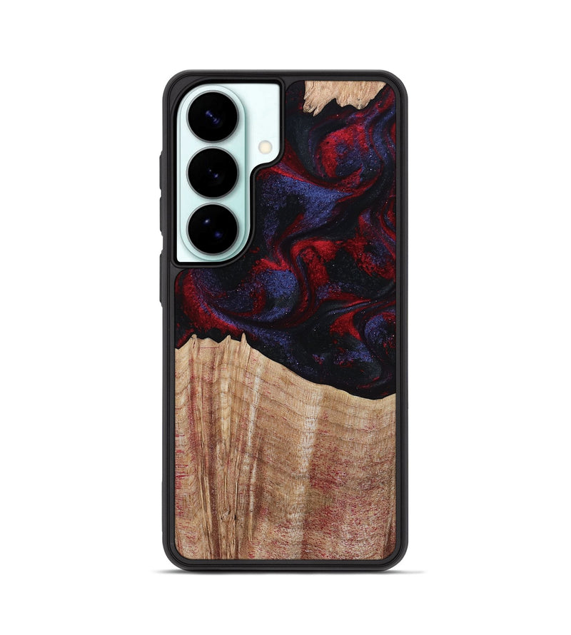 Galaxy S26 Wood Phone Case - Elza (Red, 804906)