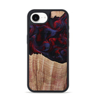 iPhone 16e Wood Phone Case - Elza (Red, 804906)