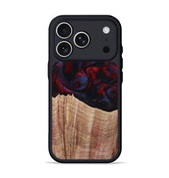 iPhone 17 Pro Wood Phone Case - Elza (Red, 804906)