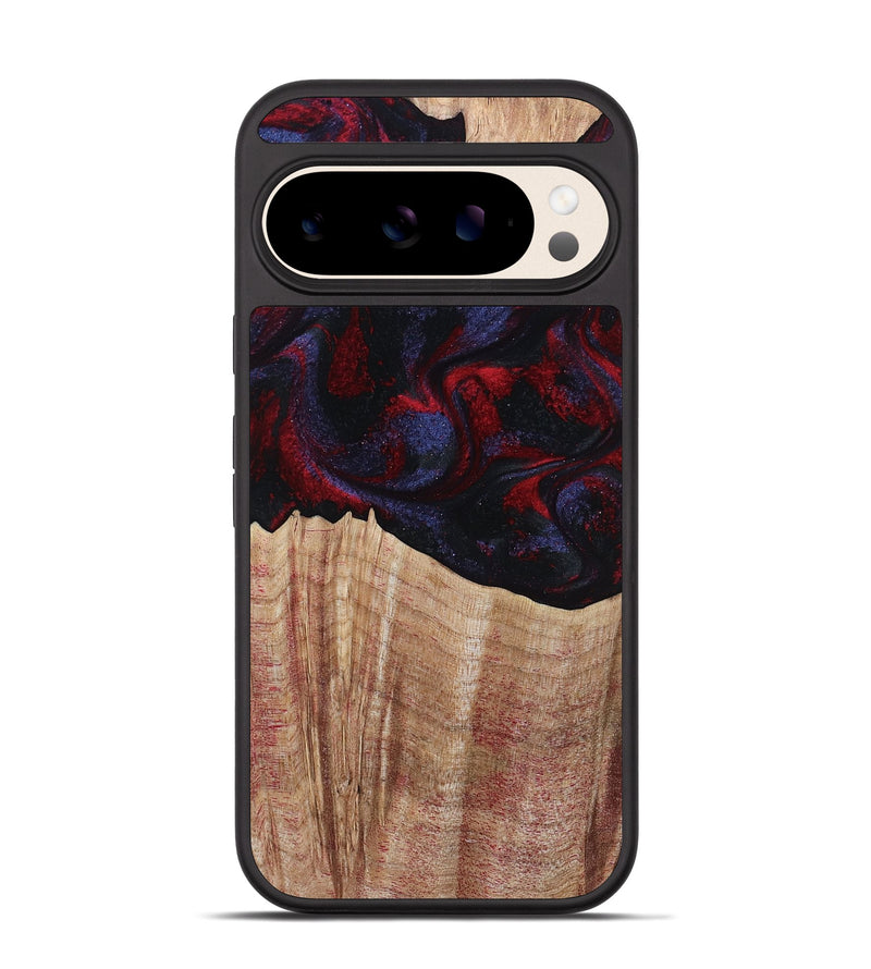 Pixel 10 Pro Wood Phone Case - Elza (Red, 804906)