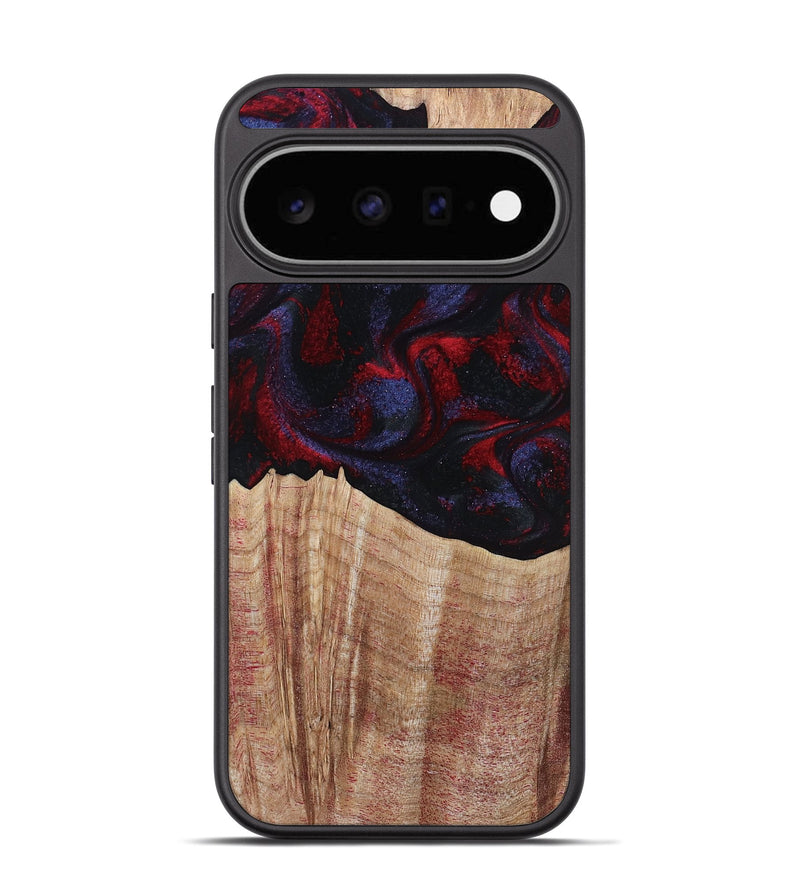 Pixel 11 Wood Phone Case - Elza (Red, 804906)