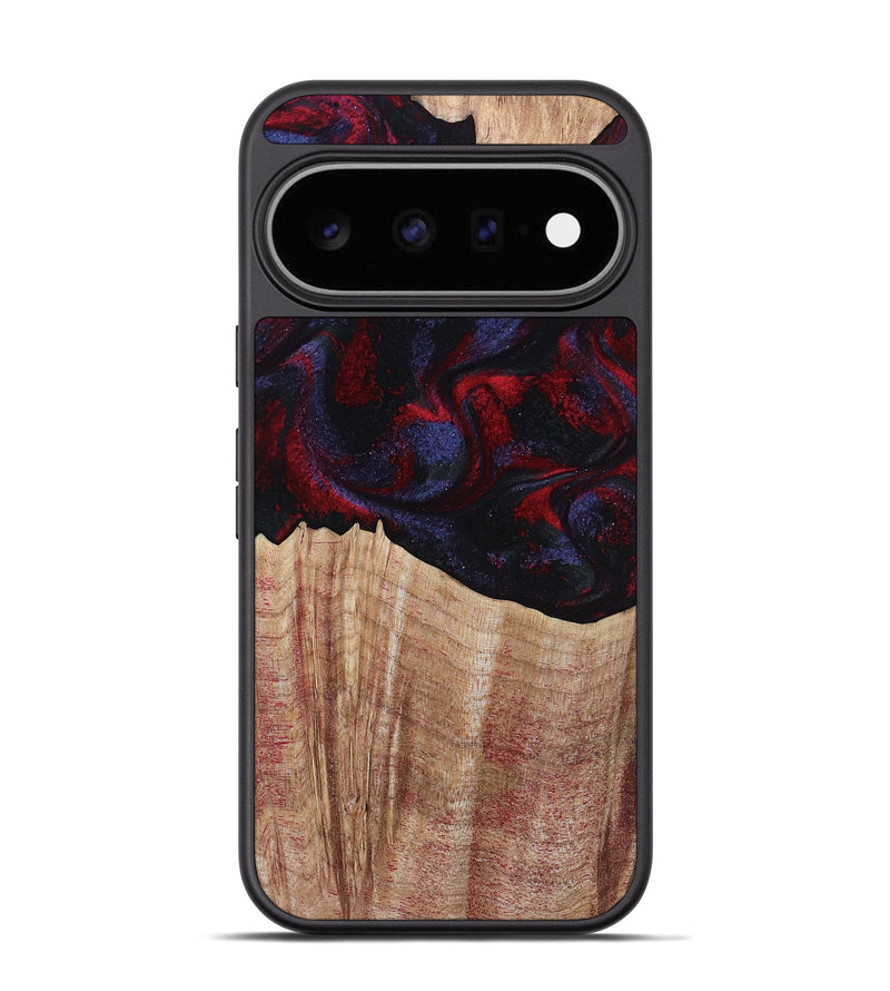 Pixel 11 Pro Wood Phone Case - Elza (Red, 804906)