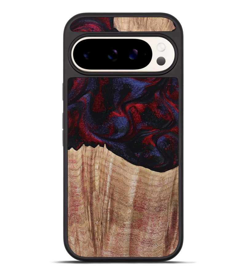 Pixel 9 Pro XL Wood Phone Case - Elza (Red, 804906)