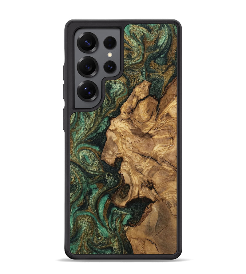 Galaxy S25 Ultra Wood Phone Case - Waylon (Green, 804911)