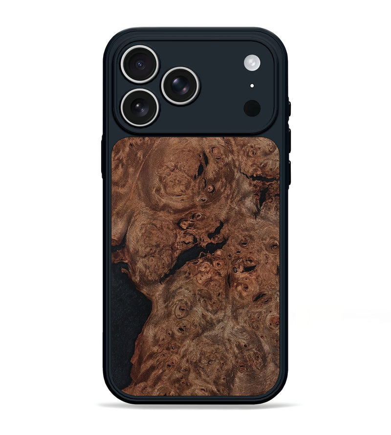 iPhone 17 Pro Max Wood Phone Case - Edmond (Wood Burl, 804940)