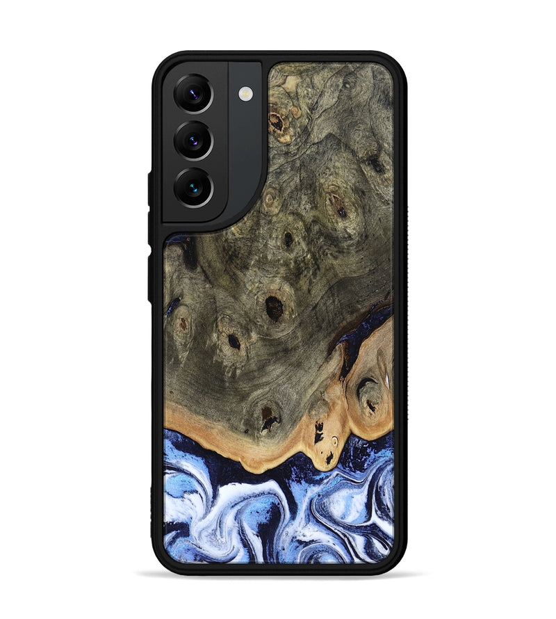 Galaxy S22 Plus Wood Phone Case - Saul (Blue, 804944)