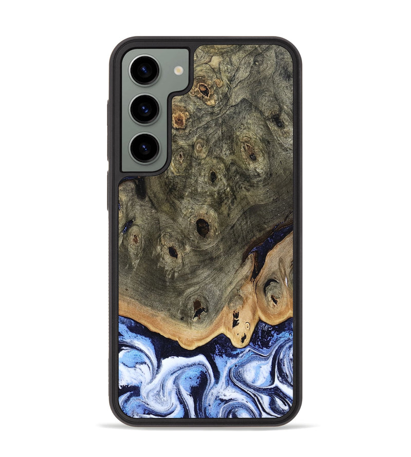 Galaxy S23 Plus Wood Phone Case - Saul (Blue, 804944)
