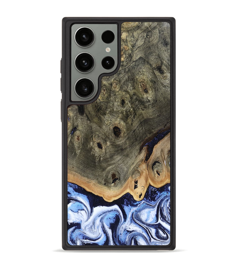 Galaxy S23 Ultra Wood Phone Case - Saul (Blue, 804944)