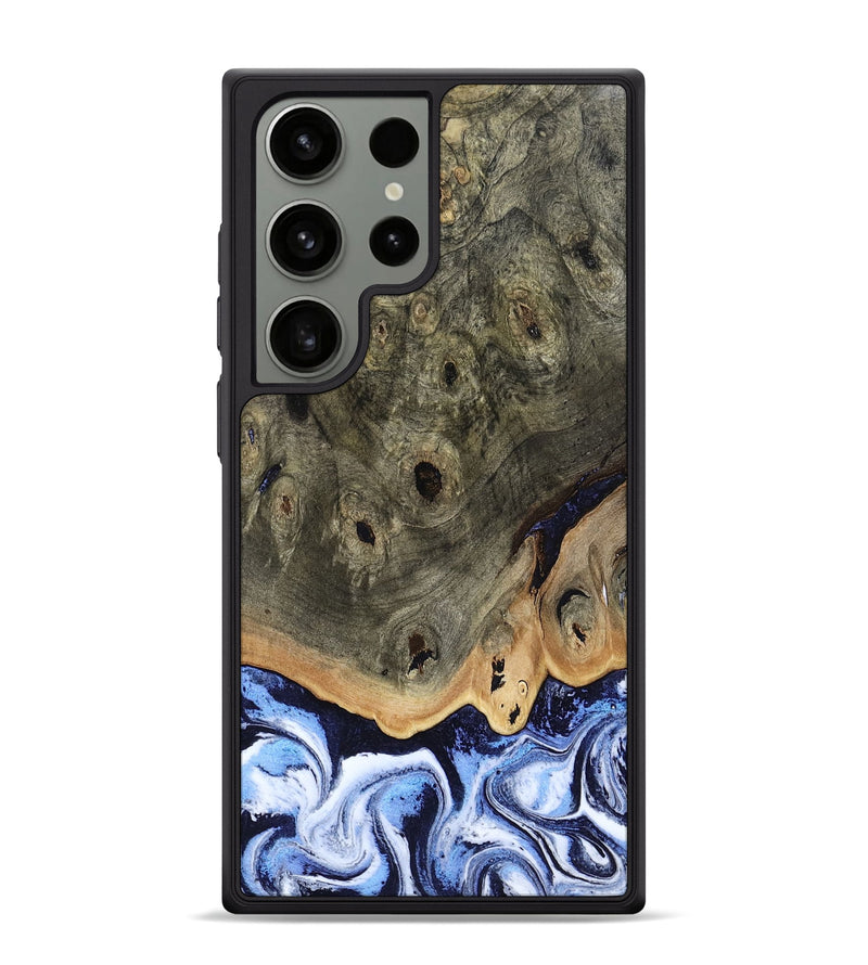 Galaxy S24 Ultra Wood Phone Case - Saul (Blue, 804944)