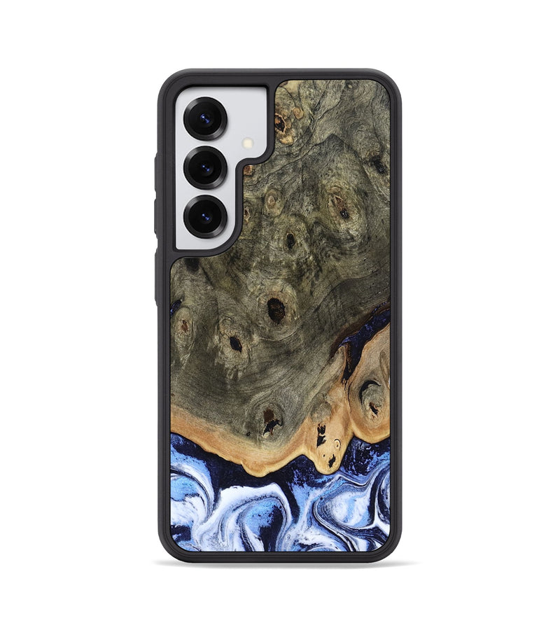 Galaxy S25 Wood Phone Case - Saul (Blue, 804944)