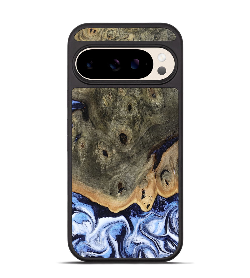 Pixel 10 Pro Wood Phone Case - Saul (Blue, 804944)