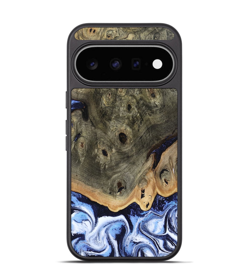 Pixel 11 Wood Phone Case - Saul (Blue, 804944)