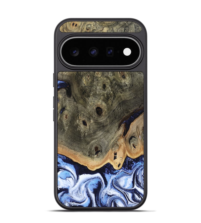 Pixel 11 Pro Wood Phone Case - Saul (Blue, 804944)