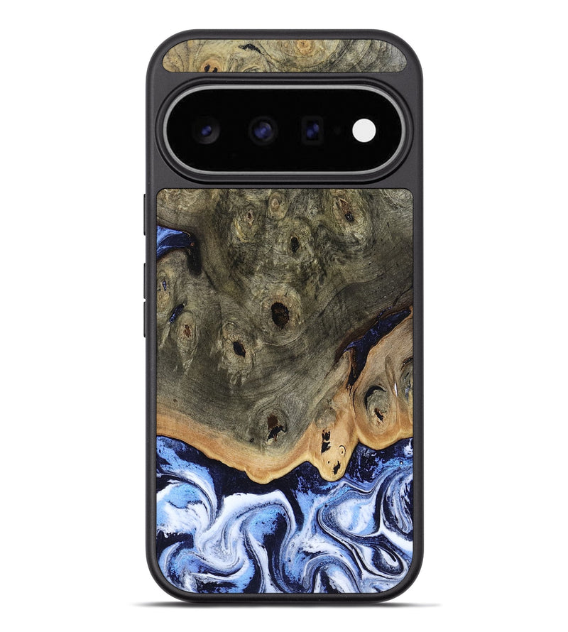 Pixel 11 Pro XL Wood Phone Case - Saul (Blue, 804944)