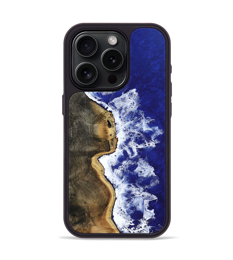 iPhone 15 Pro Wood Phone Case - Malayah (Coastal, 804948)