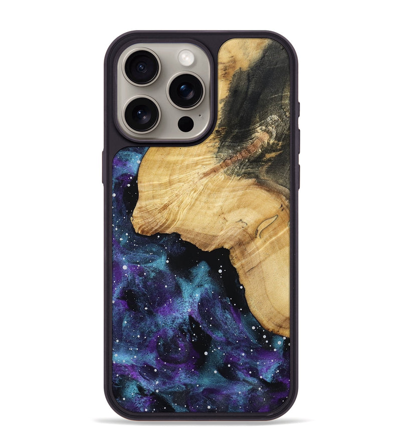 iPhone 15 Pro Max Wood Phone Case - Azul (Cosmos, 804989)