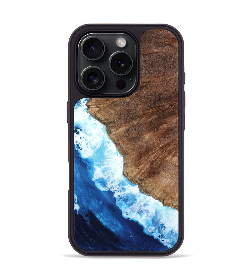 iPhone 16 Pro Wood Phone Case - Polly (Coastal, 805008)