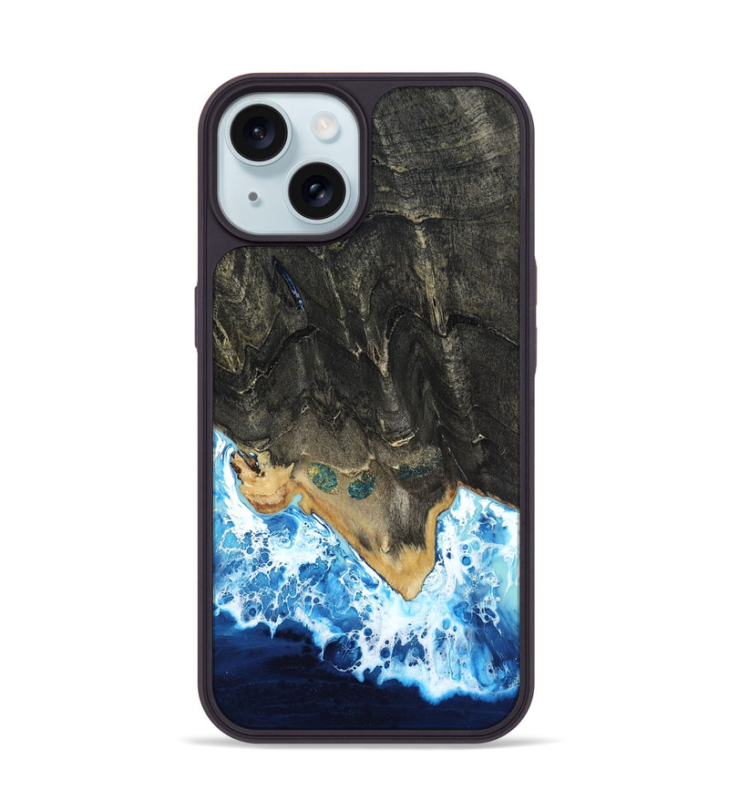 iPhone 15 Wood Phone Case - Savanah (Coastal, 805011)