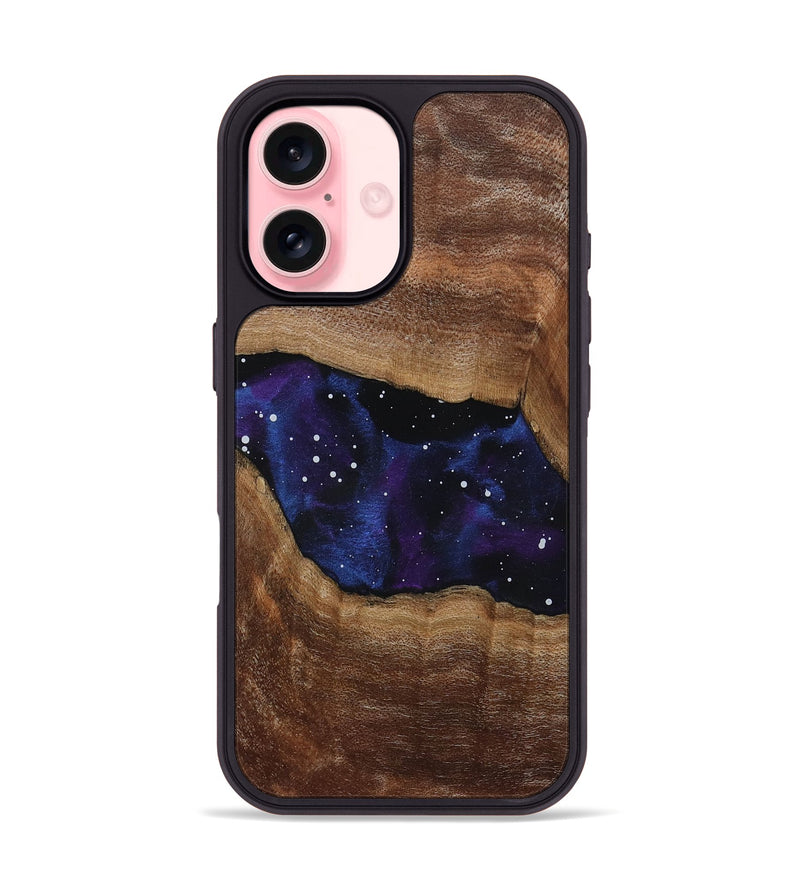 iPhone 16 Wood Phone Case - Luciano (Cosmos, 805055)