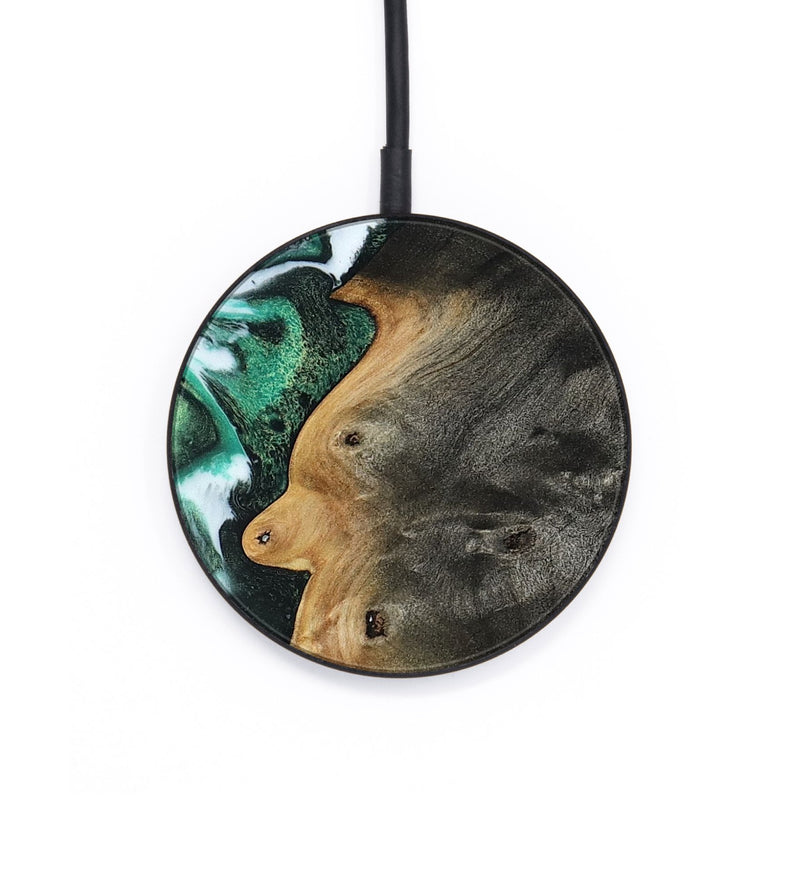Circle Wood Wireless Charger - Ludwig (Green, 805123)