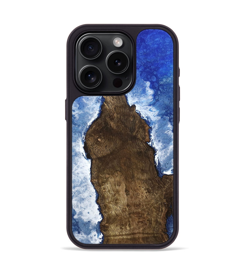 iPhone 15 Pro Wood Phone Case - Luna (Coastal, 805151)
