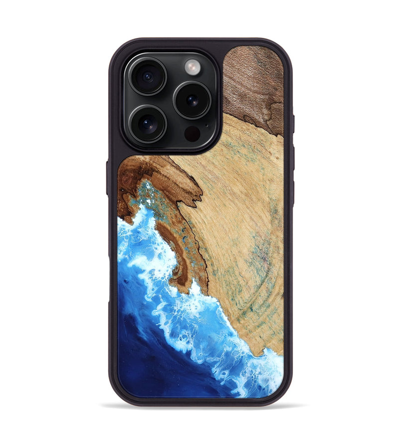 iPhone 16 Pro Wood Phone Case - Jabari (Coastal, 805153)