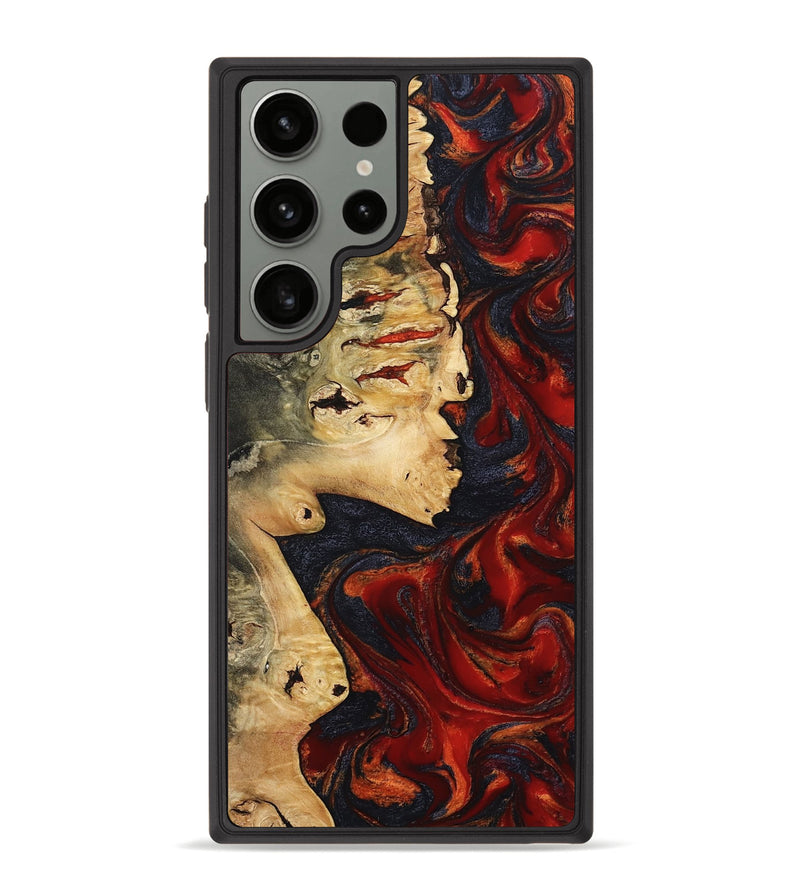Galaxy S23 Ultra Wood Phone Case - Alvie (Red, 805179)