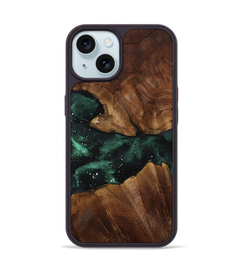 iPhone 15 Wood Phone Case - Marlene (Cosmos, 805194)
