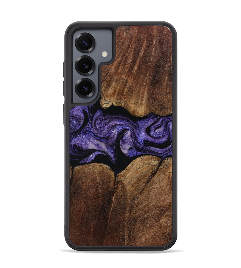 Galaxy S25 Plus Wood Phone Case - Leandra (Purple, 805201)