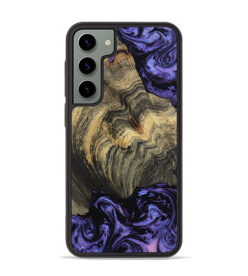 Galaxy S23 Plus Wood Phone Case - Leta (Purple, 805212)